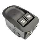 Botão do Vidro Elétrico Peugeot 206 207 1998 a 2015 Dianteiro Lado Motorista Led Laranja 6 Vias - Gauss - GE2316