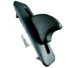 Botao e arremate lateral trava do banco gm monza/ chevette 87/ kadett/ preto (kit botao + arremate)