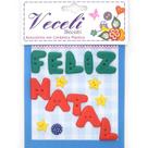 Botão Feito a Mão Veceli - Kit Feliz Natal