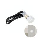 Botão Interruptor Gota Bolinha Redondo Branco de Embutir Para Led Em Móveis Nuze