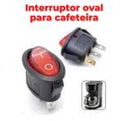 Botão Interruptor oval Para Cafeteira Electrolux Buon Giorno