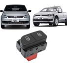 Botão Interruptor Trava Porta Gol Saveiro Voyage G5 G6 Fundo Vermelho