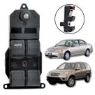 Botão interruptor vidro elétrico honda civic 2001 crv