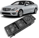 Botão Interruptor Vidro Elétrico Mercedes C180 C200 C250 de 2007 À 2014 com Rebatimento