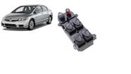 Botão Interruptor Vidro Elétrico Porta Motorista Honda New Civic 2006 Até 2012
