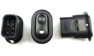 Botão Interruptor Vidro Elétrico Simples Fiesta E Ecosport