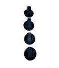 Botão Manipulador Fogão Cooktop Fischer 4q Fit Line 4 Bocas