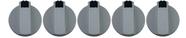 Botão Manipulador Prata Para Fogão Cooktop Philco 5 Bocas Botão Manipulador Prata Para Fogão Cooktop Philco 5 Bocas