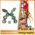 Botão Musical De Saxofone Em Concha De Abalone Para Instrumentos De Sopro - Acessórios Para Saxofone