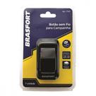 Botao Para Campainha Brasfort Sem Fio Pilha Preto 7747