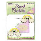 Botão Patch Arco Íris 2583 - 2 Unidades