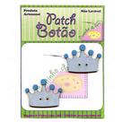 Botão Patch Coroa Azul Príncipe 2599 - 2 unidades Botão Patch Coroa Azul Príncipe 2599 - 2 unidades