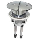 Botão PNE Duplo Para Caixa Acoplada Conforto Cromado Deca - 1100SI4901