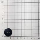 Botão Preto 23mm 2 Furos Plástico Abs Brilho 15Un 30Un 60Un uniformes camisas casacos ternos Botões 44441V