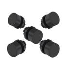 Botão Preto Industrial C/ Alta Proteção - Kit 5 Unidades Weg