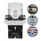 Botão Pulsante Iluminado Metálico XB2BW3161 1NA Branco 22mm