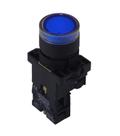 Botao pulso plastico iluminado xb2 ew3661 220v az 1na sibratec Botao pulso plastico iluminado xb2 ew3661 220v az 1na sibratec