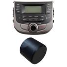 Botão Rádio Som Giratorio Power Volume On OFF Hyun Hb20 2013 2014 2015 2016 2017 2018 2019