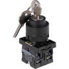Botão Seletor com Chave Tramontina TRP2-EG33 2NA Tres Posiçoes Base de Plastico