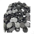 Botão Tapa Furo Para Esquadrias Pacote 100 Peças 1/2 Preto