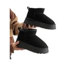 Botas Chelsea de Neve Femininas - Quentes, de Camurça e Pelúcia - Ideal para Inverno