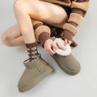Botas Chelsea de Neve Femininas - Quentes, de Camurça e Pelúcia - Ideal para Inverno