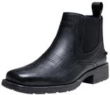 Botas Cowboy Masculinas Jousen Bico Quadrado Chelsea Slip-On