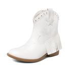 Botas Cowgirl Cowboy Ankle Western Dream Pairs Girls 13 brancas