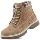 Botas de caminhada ANJOUFEMME Work Work Waterproof para mulheres FNW19