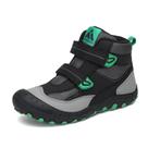 Botas de caminhada Mishansha Big Boys Girls Outdoor pretas/verde/cinza