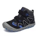 Botas de caminhada Mishansha Big Boys Girls pretas/azuis tamanho 5