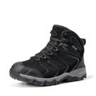Botas de caminhada NORTIV 8 Armadillo impermeáveis masculinas tamanho 14 pretas