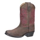 Botas de caubói Smoky Mountain Monterey Brown/Pink Girl 2.5M