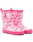 Botas de Chuva Barbie Rain Wellington com Glitter - Rosa - Para Meninas