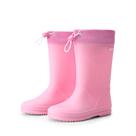 Botas de chuva DREAM PAIRS leves impermeáveis para crianças rosa
