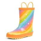 Botas de chuva landchief Toddler, borracha impermeável, tamanho 1