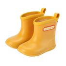 Botas de chuva Tree Grandpa Yellow impermeáveis para crianças de tamanho 7