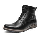 Botas de Combate Masculinas para Motociclista Bruno Marc Pretas Tamanho 12 EUA