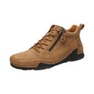Botas De Couro Masculinas Feitas À Mão, Respiráveis, Casuais, Moda Outono Inverno