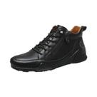 Botas De Couro Masculinas Feitas À Mão, Respiráveis, Casuais, Moda Outono Inverno Botas De Couro Masculinas Feitas À Mão, Respiráveis, Casuais, Moda Outono Inverno