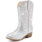 Botas de cowboy de cowboy Motasha Girls Rhinestone Sparkly Botas de cowboy de cowboy Motasha Girls Rhinestone Sparkly