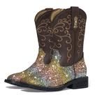 Botas de cowboy Rollda Kids Glitter Western Sequin Rainbow 5