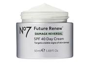 Botas de creme de dia No7 Future Renew Damage Reversal SPF40 50 ml Botas de creme de dia No7 Future Renew Damage Reversal SPF40 50 ml
