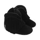 Botas De Franjas Para Bebês, Primavera, Outono E Inverno, Calçados Femininos Com Solado Macio,