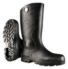 Botas de Goma Dunlop Unisex Talla 10 Altura Rodilla Negro