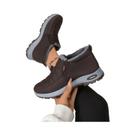 Botas De Inverno Femininas Com Forro De Lã, Quentes E Casuais, Calçados De Algodão Até O Meio Da Botas De Inverno Femininas Com Forro De Lã, Quentes E Casuais, Calçados De Algodão Até O Meio Da