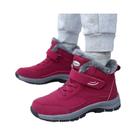 Botas De Inverno Femininas Para Neve, Antiderrapantes, Quentes, Com Forro De Pele, Cano Curto,