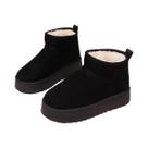 Botas De Inverno Femininas Quentes De Lã De Ovelha, Cano Baixo, Confortáveis E Modernas