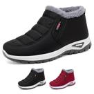 Botas de inverno genéricas femininas quentes, forradas de pele de carneiro, pretas 42 Botas de inverno genéricas femininas quentes, forradas de pele de carneiro, pretas 42