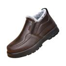 Botas De Inverno Masculinas Impermeáveis Antiderrapantes Para Neve, Quentes E Acolchoadas Em